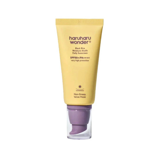 Haruharu Wonder Black Rice Moisturizer Airyfit Daily Sunscreen